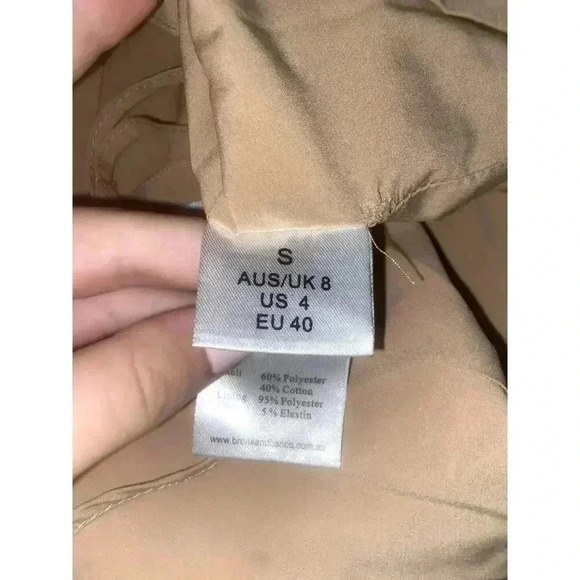 Womens Bronx Banco Nude Bodycon Slip Dress - Picture 6 of 7